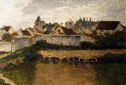Charles-Francois Daubigny The Village, Auvers-sur-Oise